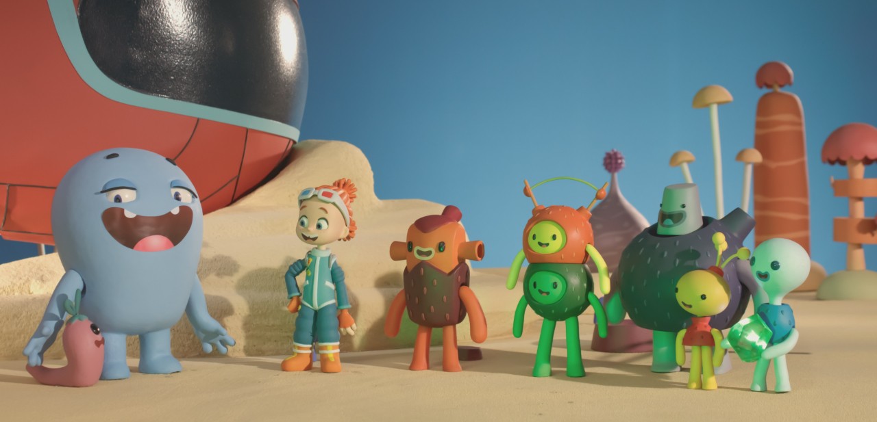 Fotograma de la serie de animación El Diario de Bita y Cora