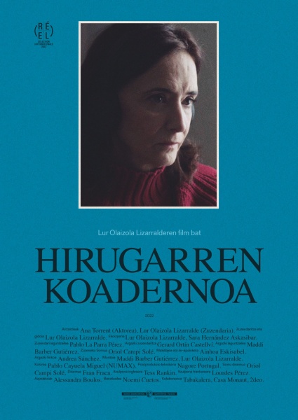 Cartel del cortometraje El tercer cuaderno