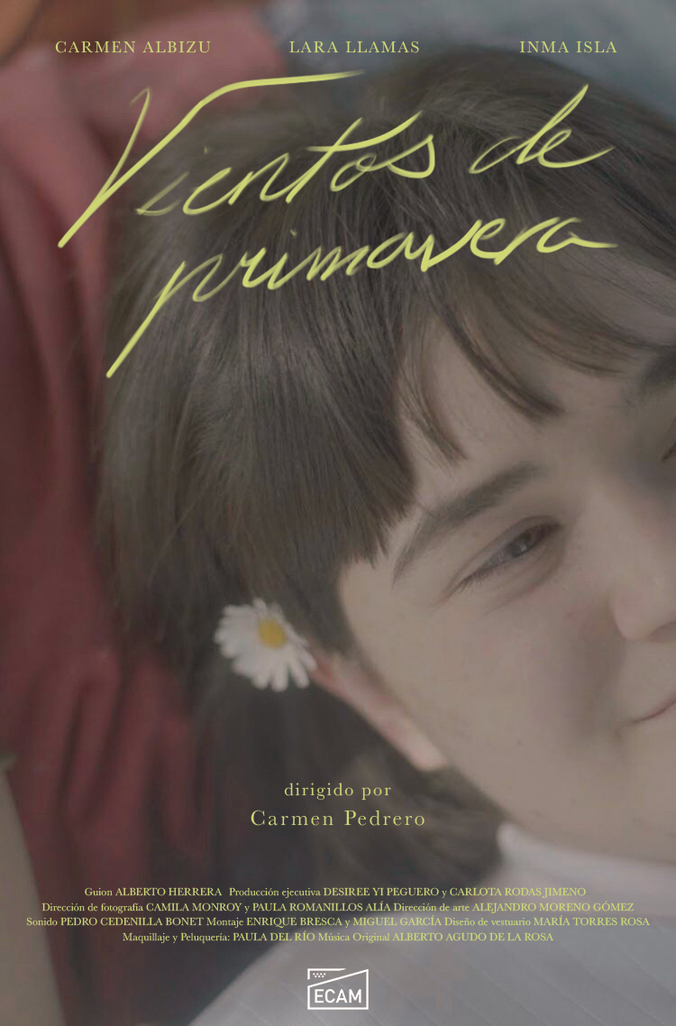 Cartel del cortometraje Vientos de primavera