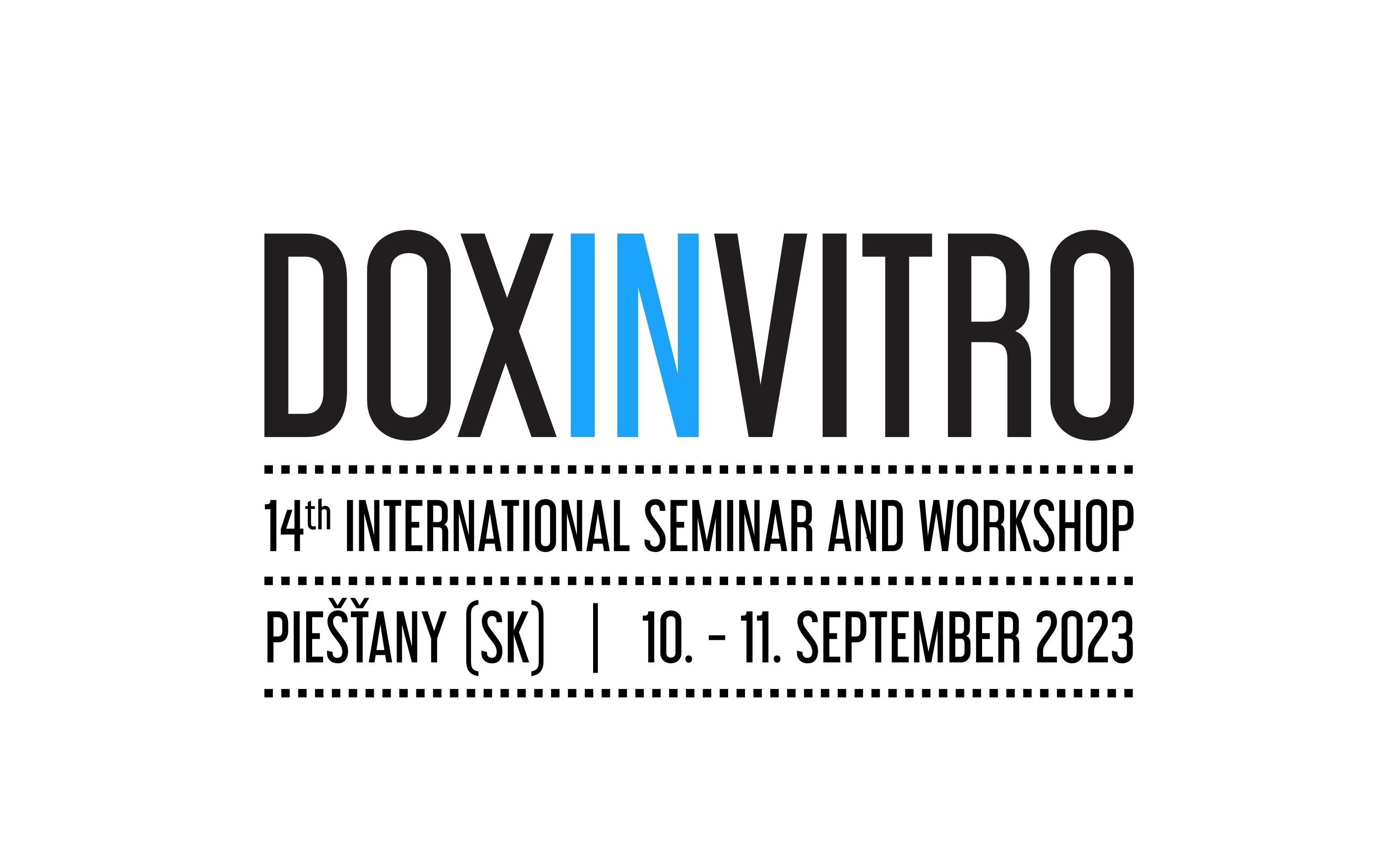 Banner de la convocatoria DOX IN VITRO 2023