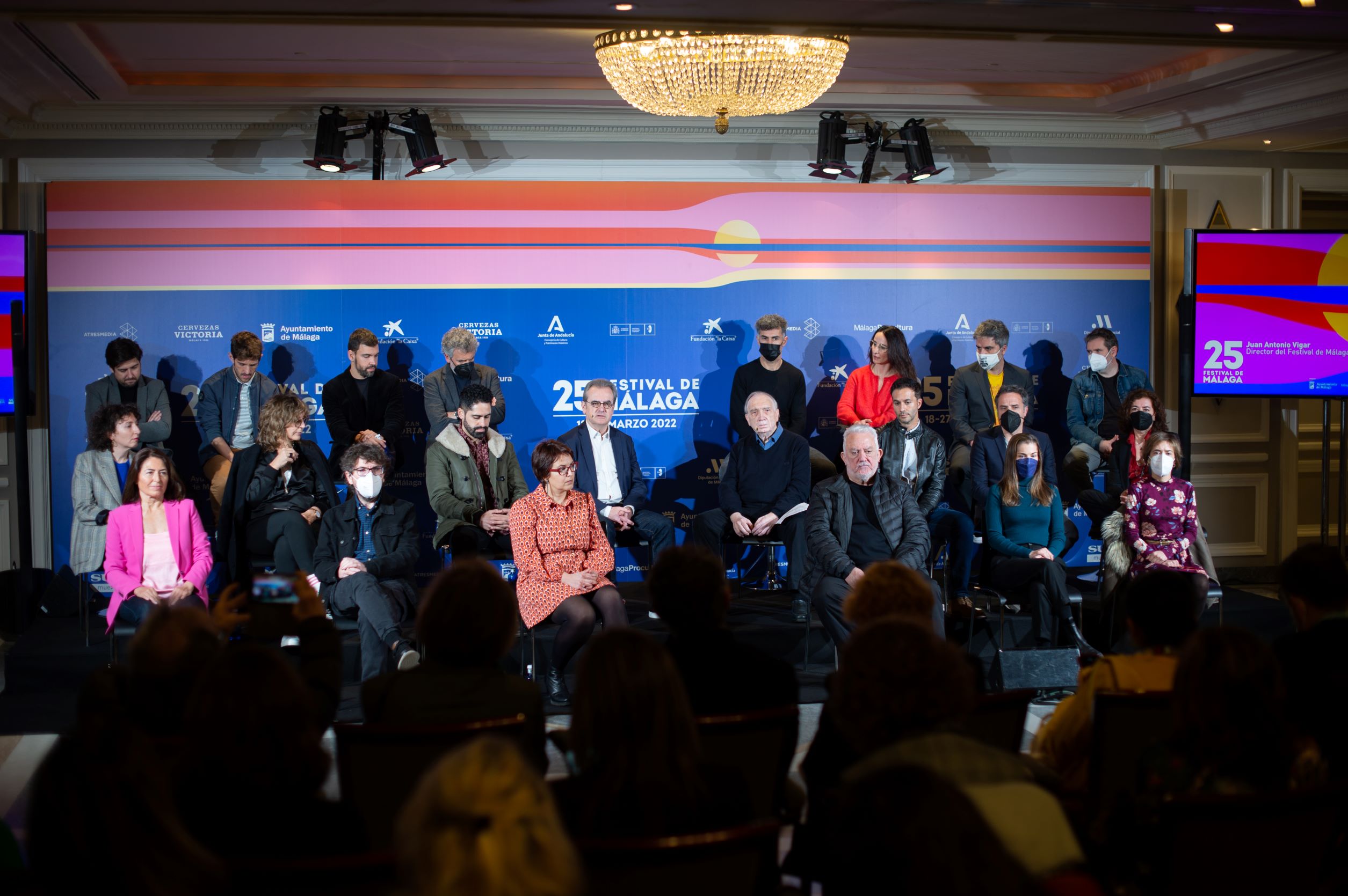 25 festival de Málaga con famosos de  cara al público