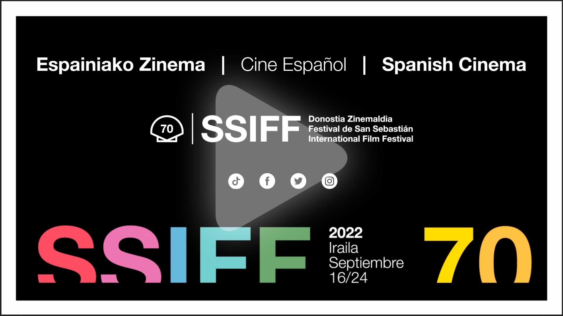 Festival de Cine de San Sebastián 2022