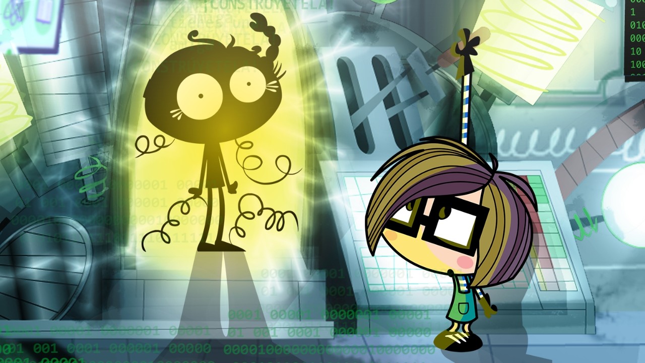 Fotograma de la serie de animación Annie & Carola